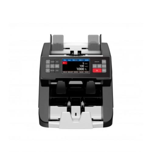 BSB KRAL PRO BLACK (Printer’lı)  Para Sayma Makinesi 25 Ülkeli 1+1 (Müşteri Ekranlı)